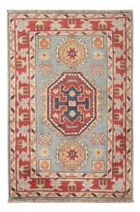 Tapis Ziegler - Kazak - 87 x 58 cm - bleu clair