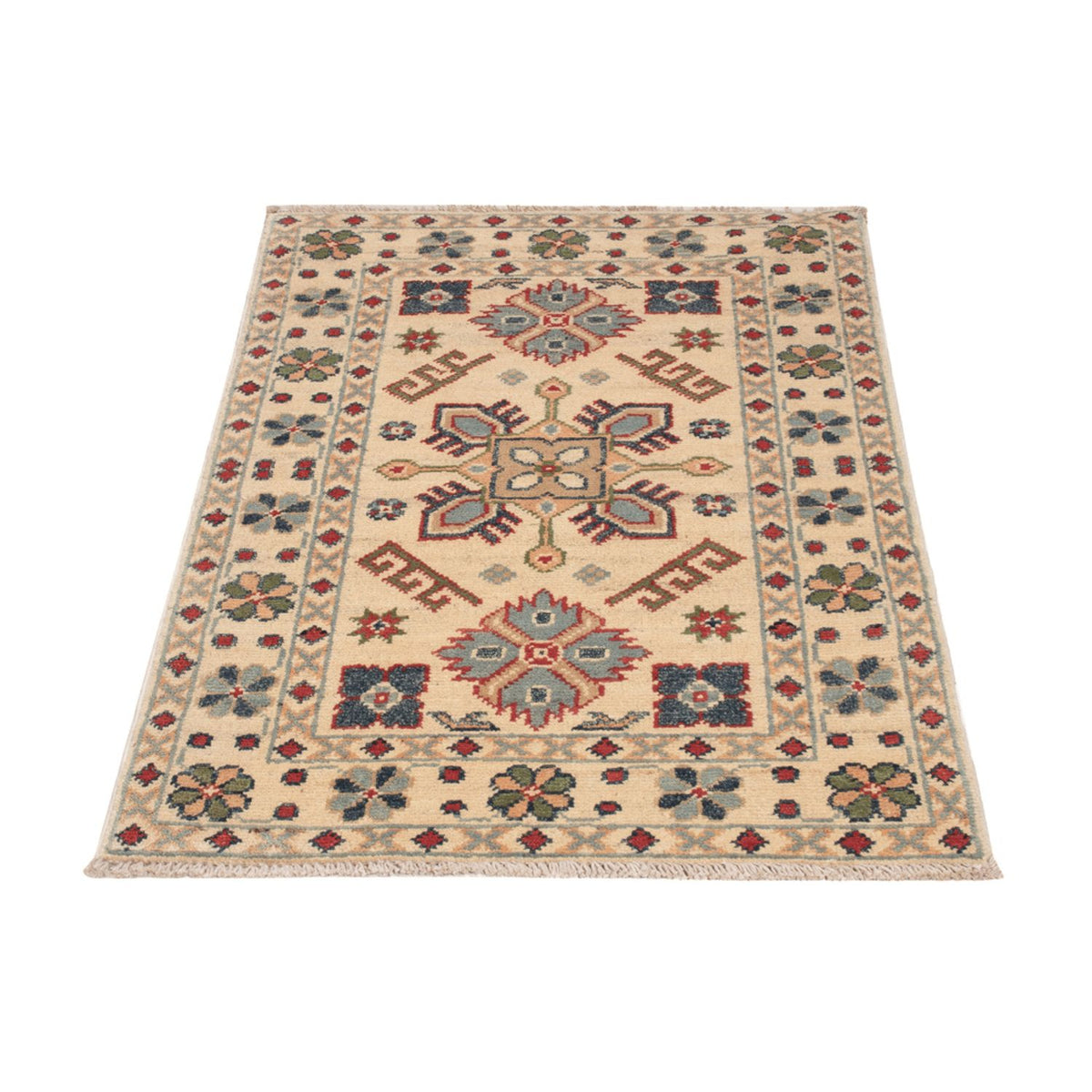 Tapis Ziegler - Kazak - 89 x 58 cm - beige