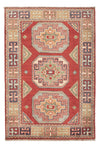 Kazak Tapis 62x92cm - Tapis oriental - Rectangle / Rouge / 62 x 92 cm Rectangle
