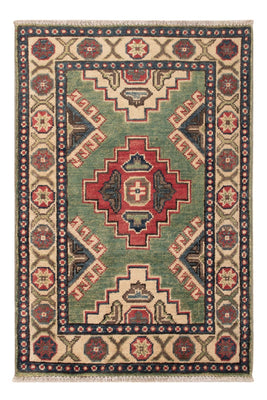 Tapis Ziegler - Kazak - 90 x 60 cm - vert