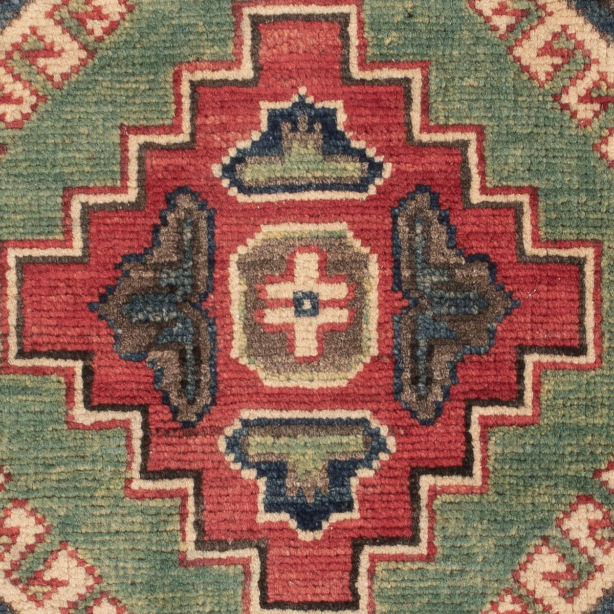 Tapis Ziegler - Kazak - 90 x 60 cm - vert