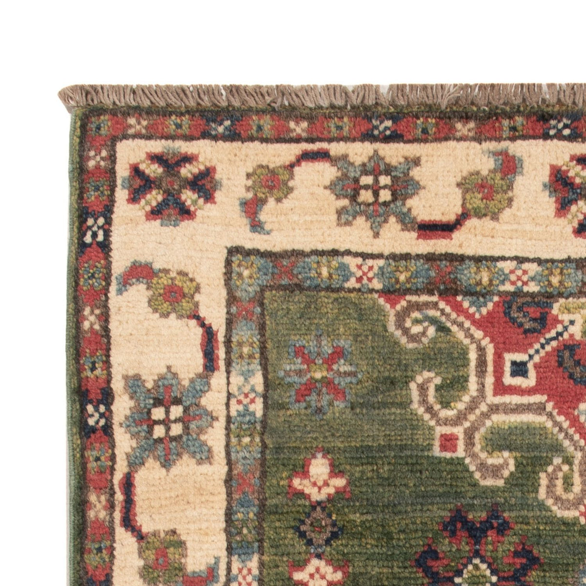 Tapis Ziegler - Kazak - 94 x 60 cm - vert