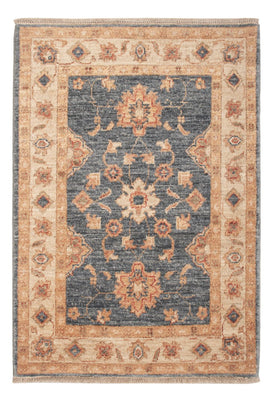 Tapis Ziegler - 98 x 68 cm - bleu foncé