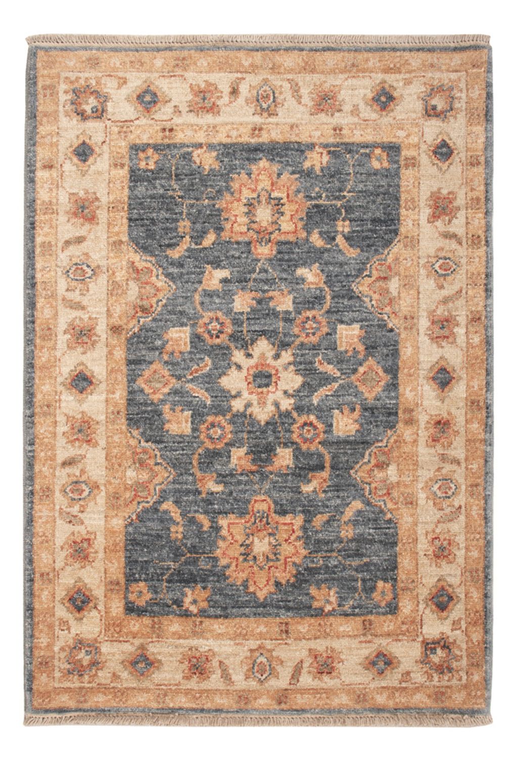 Tapis Ziegler - 98 x 68 cm - bleu foncé
