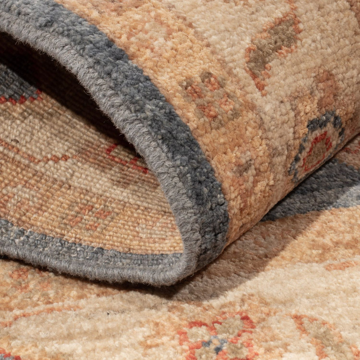 Tapis Ziegler - 98 x 68 cm - bleu foncé