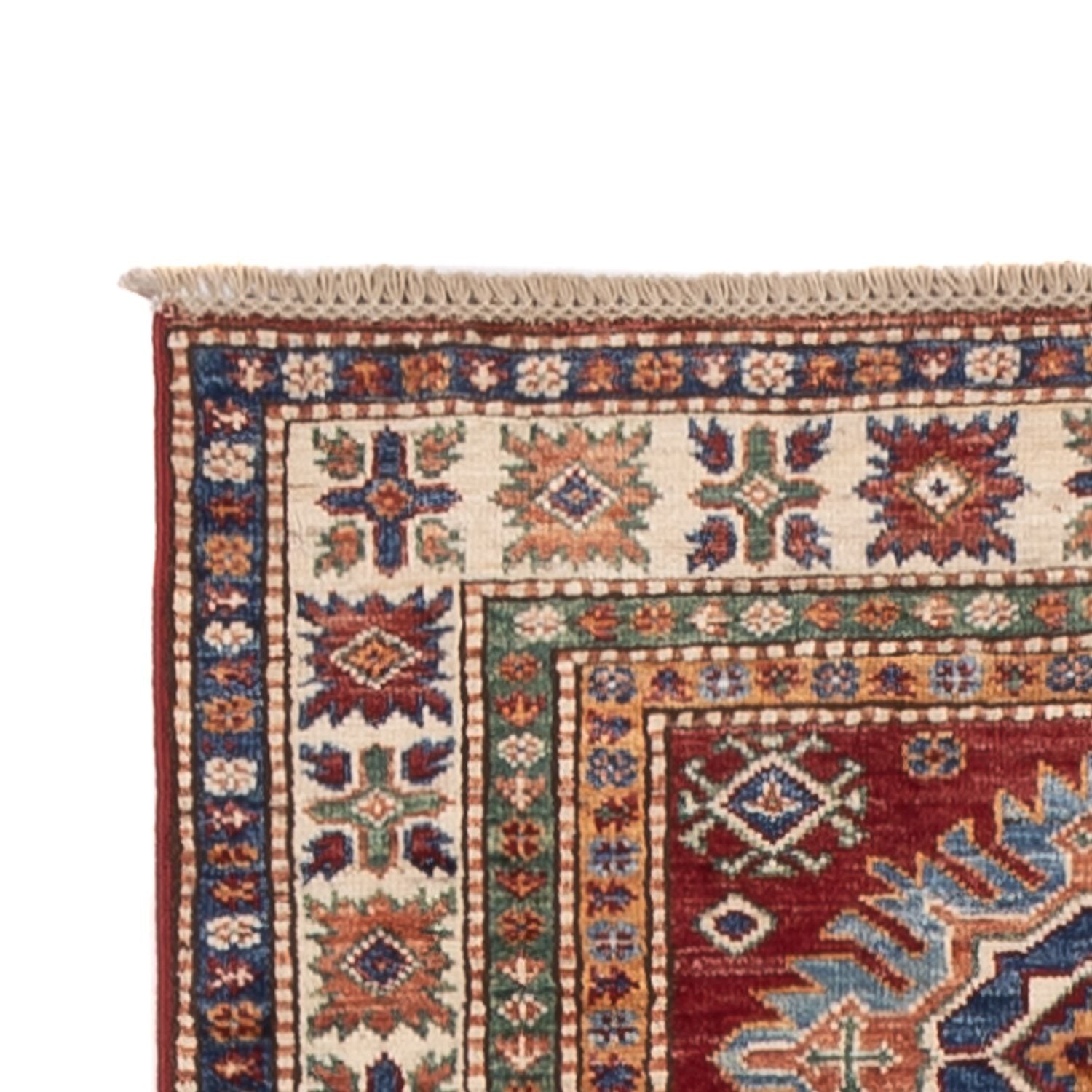 Tapis de couloir Tapis Ziegler - Kazak - 396 x 84 cm - rouge