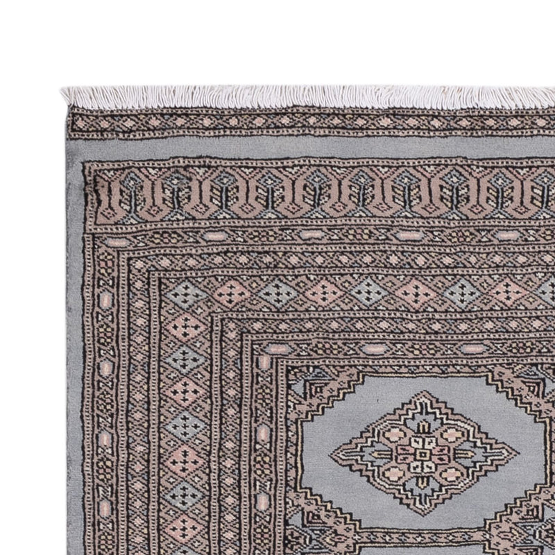 Tapis Pakistani - 181 x 124 cm - bleu clair