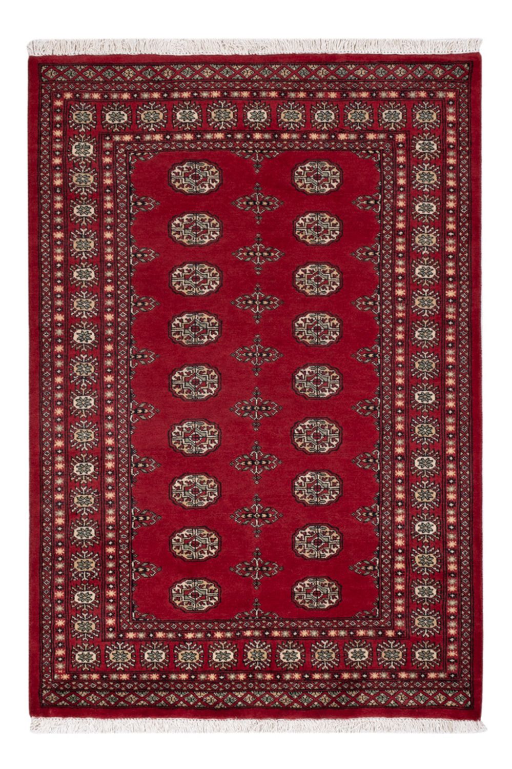 Tapis Pakistani - 189 x 126 cm - rouge