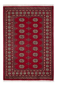 Tapis Pakistani - 189 x 126 cm - rouge
