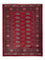 Tapis Pakistani - 179 x 139 cm - rouge