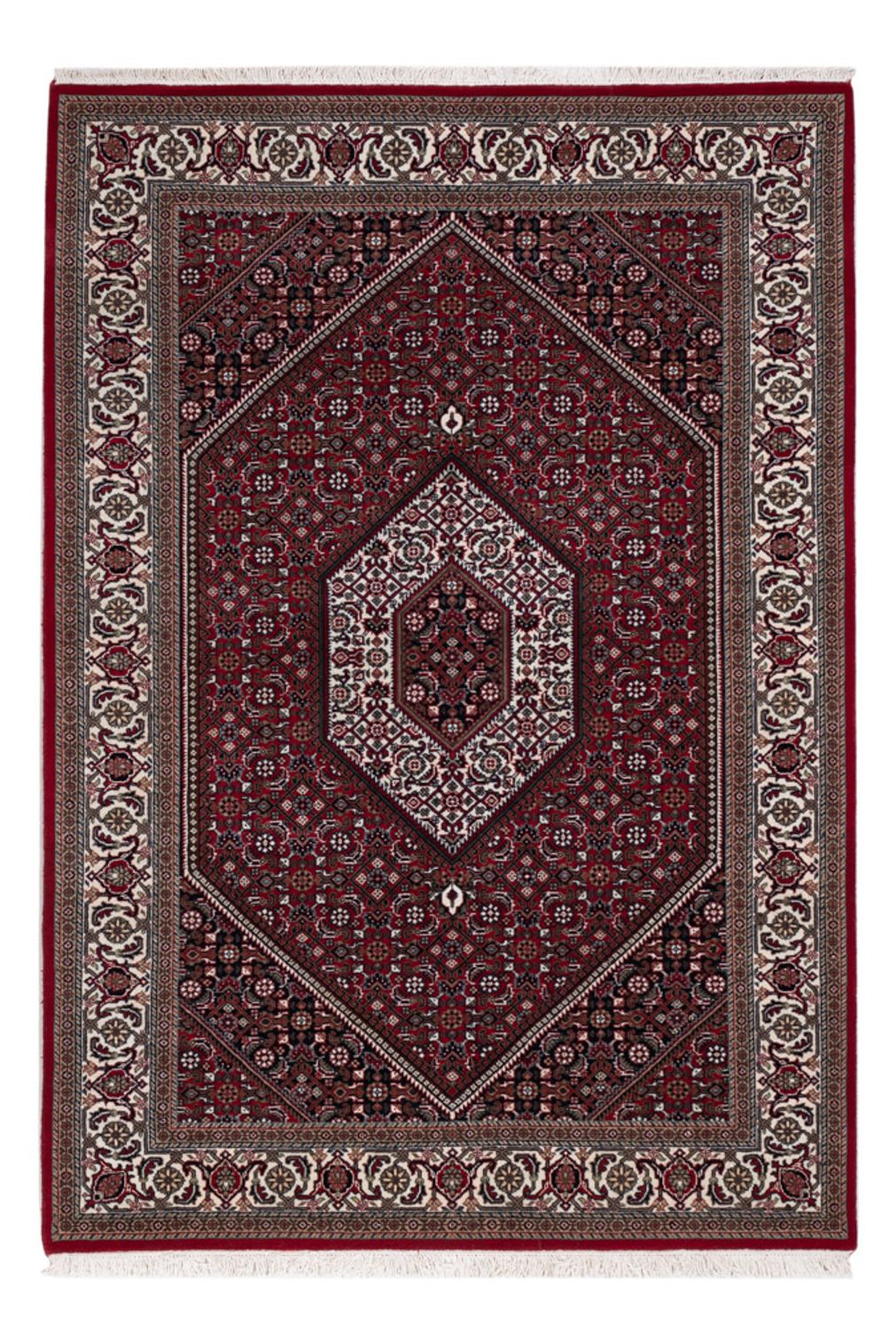 Tapis oriental - Bidjar - Indus - 183 x 127 cm - beige foncé
