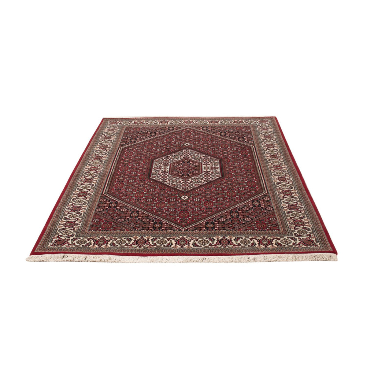 Tapis oriental - Bidjar - Indus - 183 x 127 cm - beige foncé