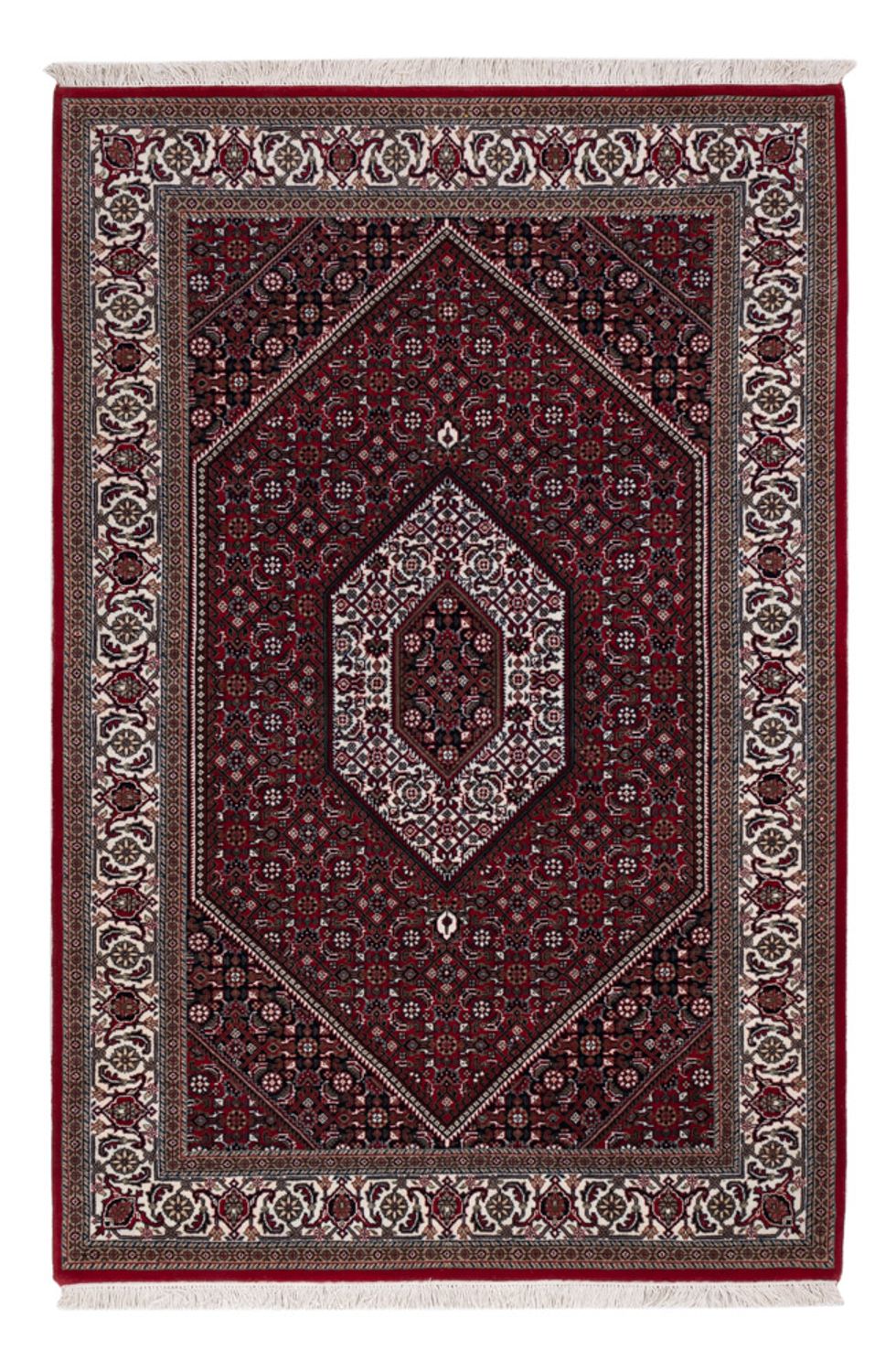Tapis oriental - Bidjar - Indus - 185 x 122 cm - beige foncé