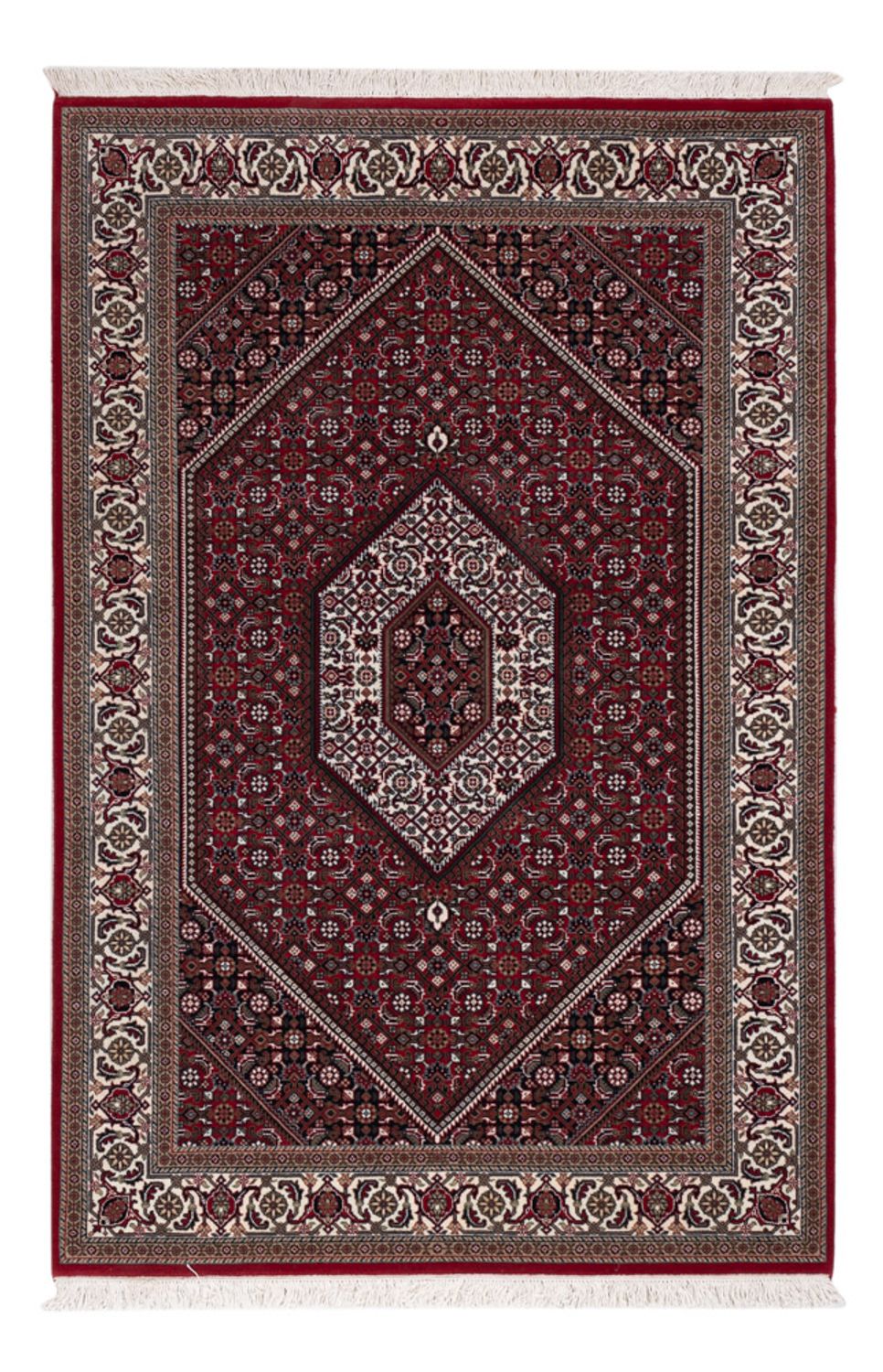Tapis oriental - Bidjar - Indus - 182 x 122 cm - beige foncé