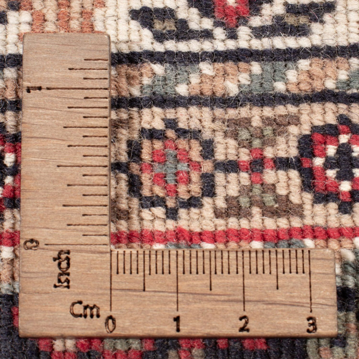 Tapis oriental - Bidjar - Indus - 182 x 122 cm - beige foncé