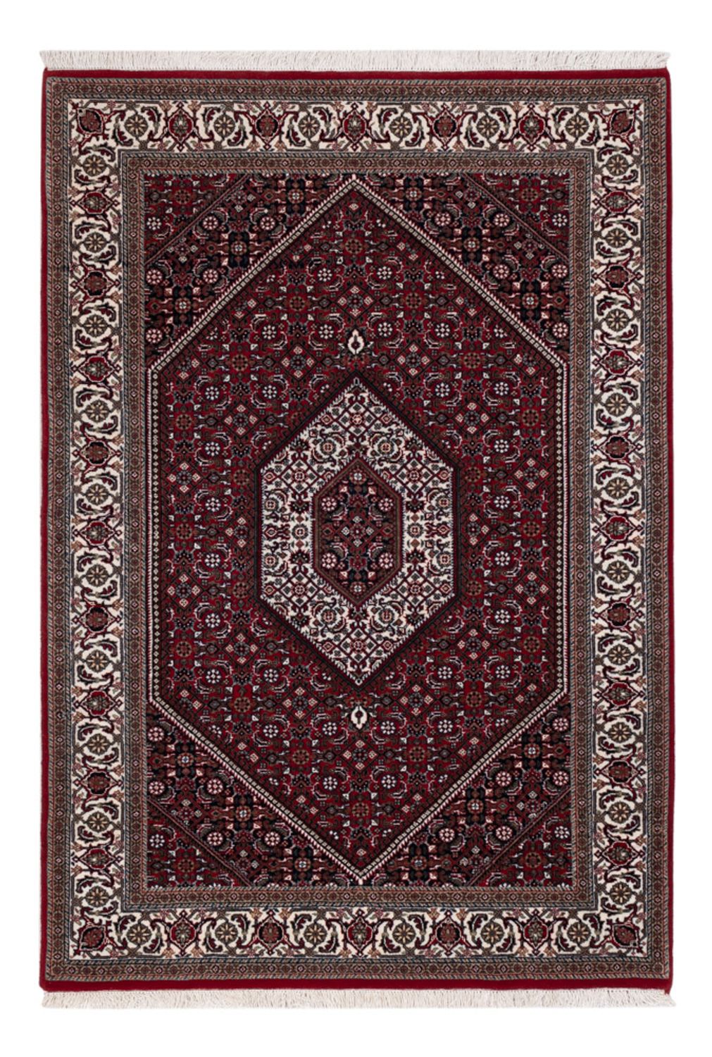 Tapis oriental - Bidjar - Indus - 182 x 123 cm - beige foncé
