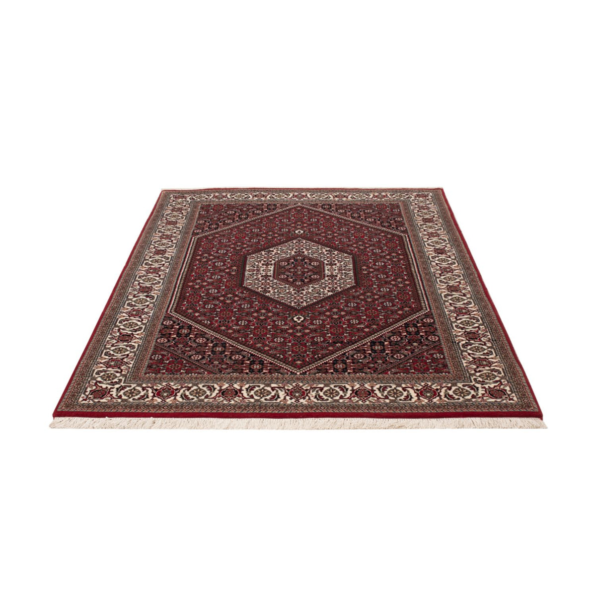 Tapis oriental - Bidjar - Indus - 182 x 123 cm - beige foncé