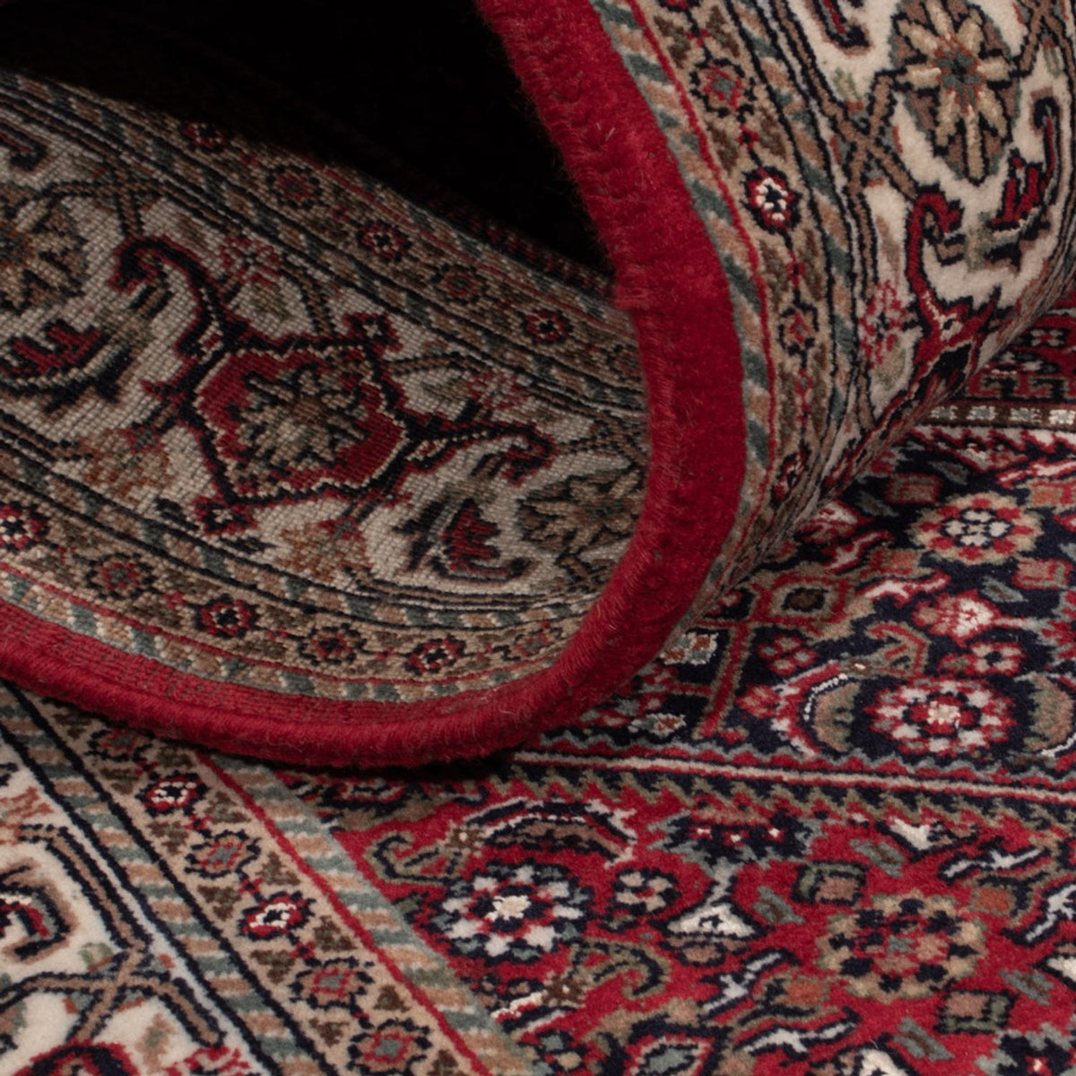 Tapis oriental - Bidjar - Indus - 184 x 121 cm - beige foncé