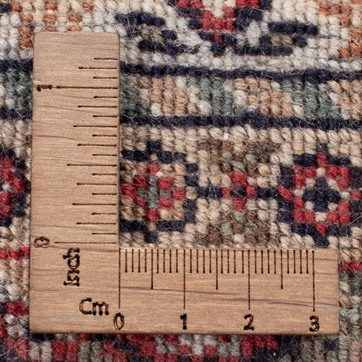 Tapis oriental - Bidjar - Indus - 184 x 121 cm - beige foncé