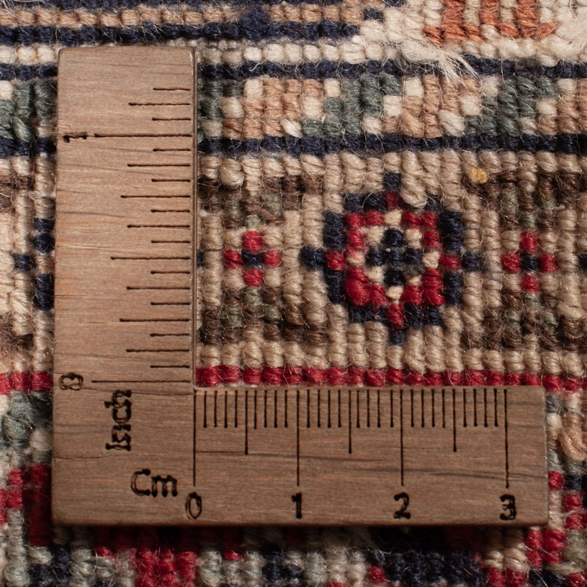 Tapis oriental - Bidjar - Indus - 179 x 122 cm - beige foncé