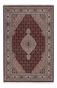 Tapis oriental - Tabriz - 186 x 124 cm - beige foncé