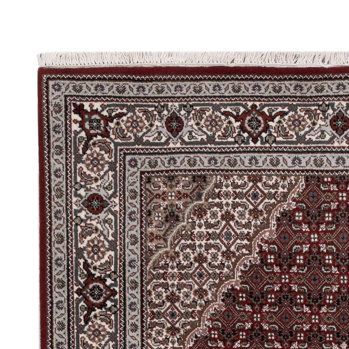Tapis oriental - Tabriz - 186 x 124 cm - beige foncé