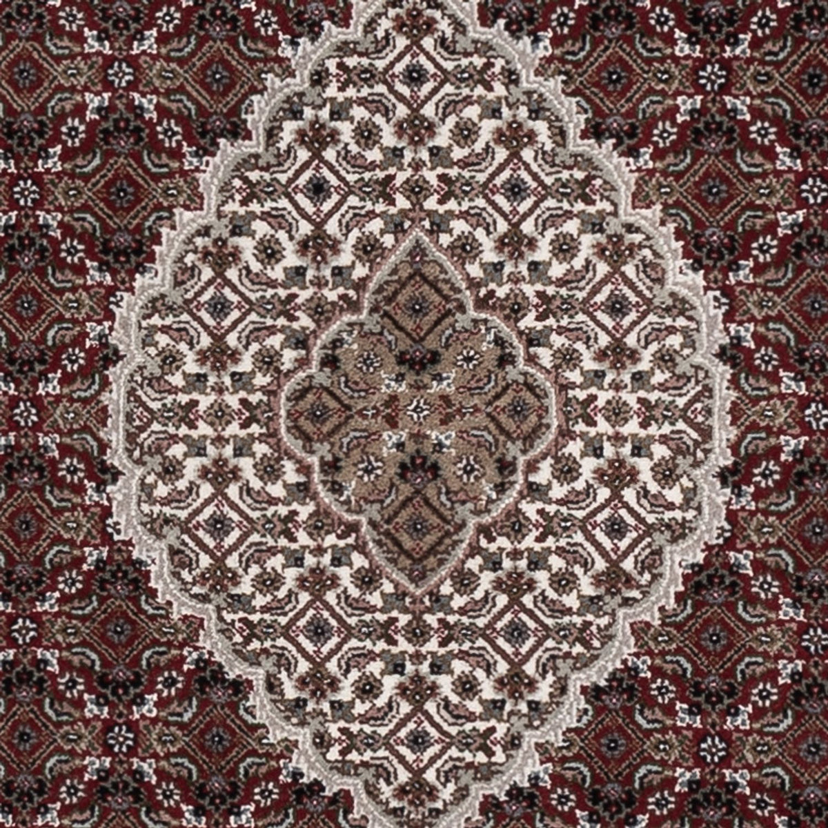 Tapis oriental - Tabriz - 187 x 123 cm - beige foncé