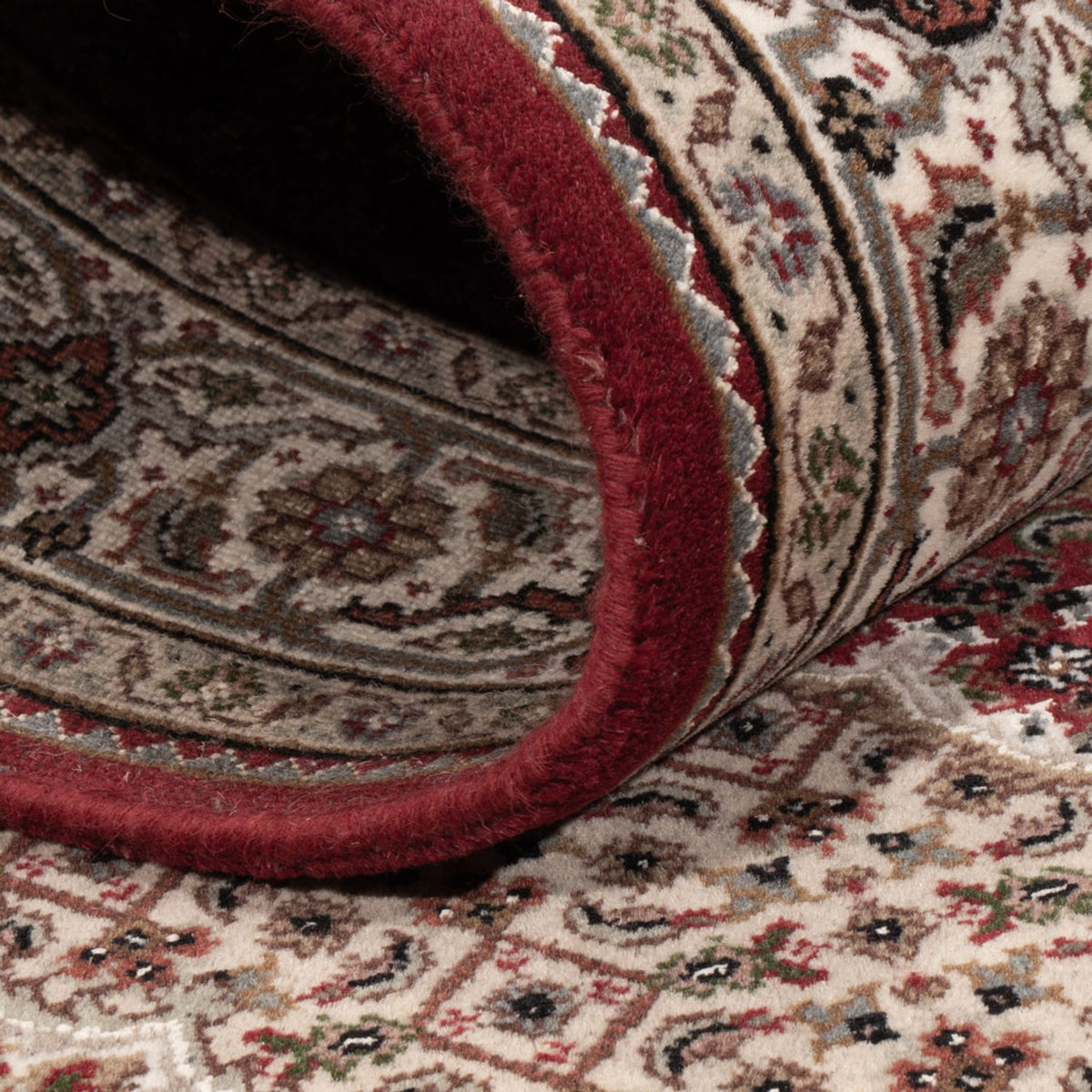 Tapis oriental - Tabriz - 187 x 123 cm - beige foncé