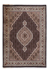 Tapis oriental - Tabriz - 184 x 127 cm - beige foncé