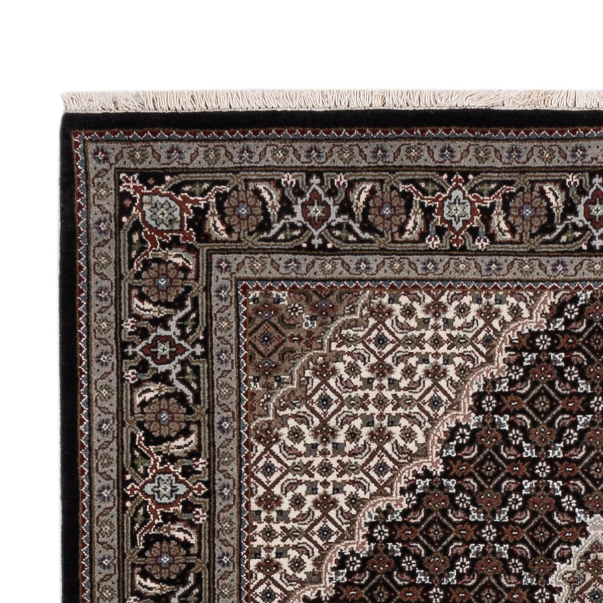 Tapis oriental - Tabriz - 184 x 120 cm - beige foncé