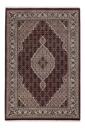 Tapis oriental - Tabriz - 186 x 124 cm - beige foncé
