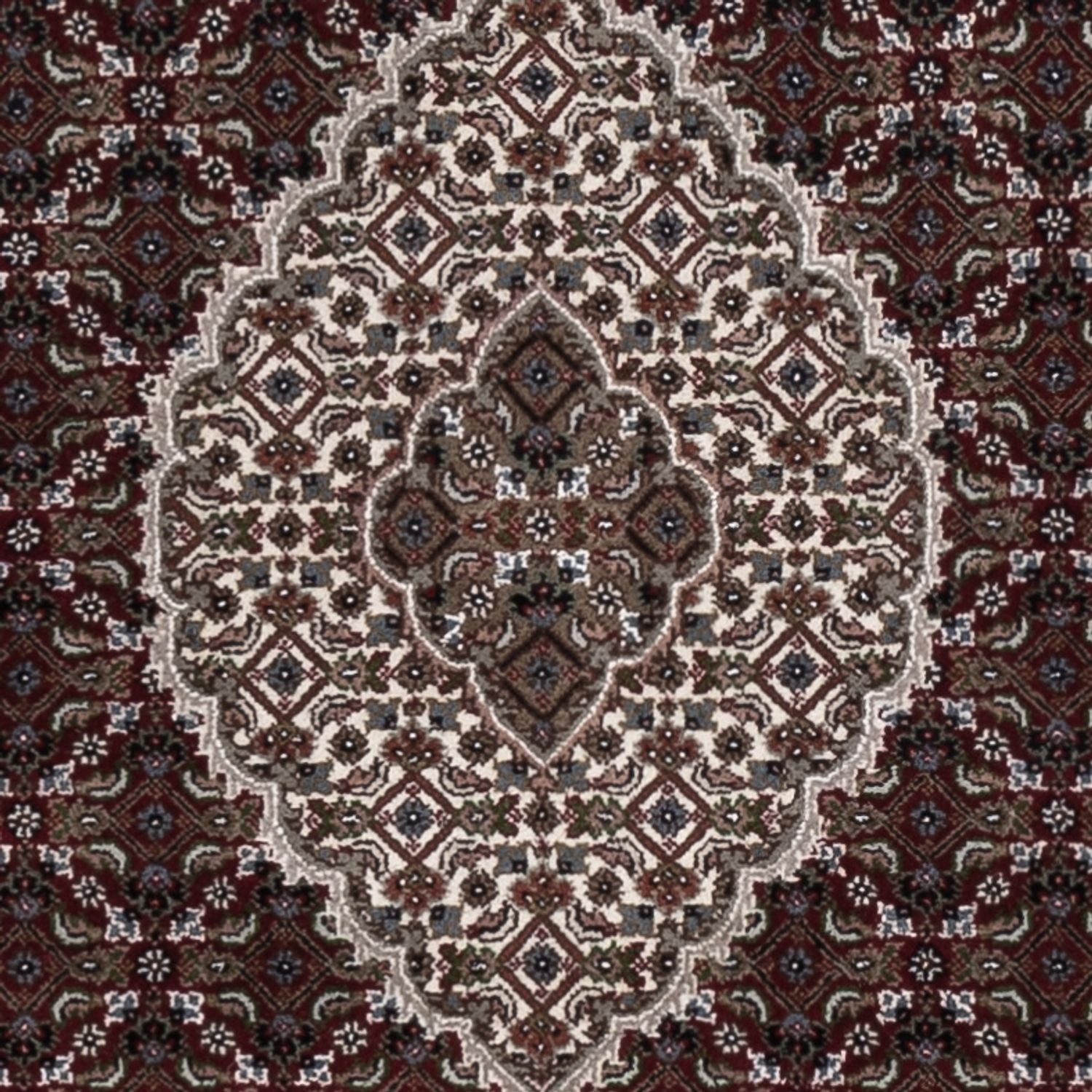 Tapis oriental - Tabriz - 186 x 124 cm - beige foncé