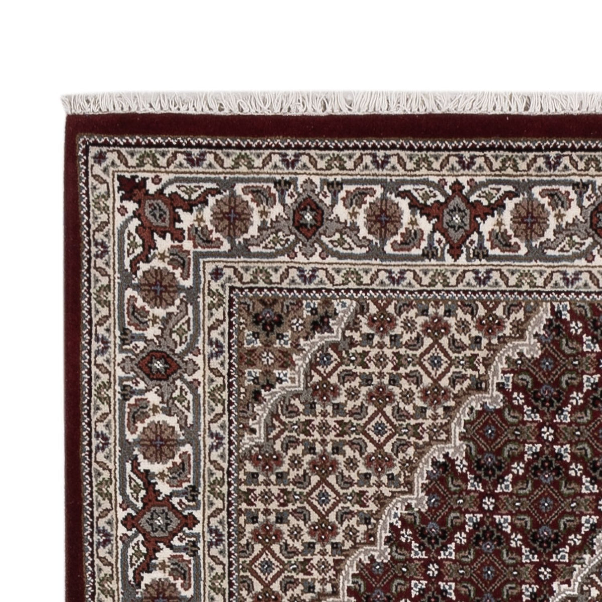 Tapis oriental - Tabriz - 183 x 119 cm - beige foncé