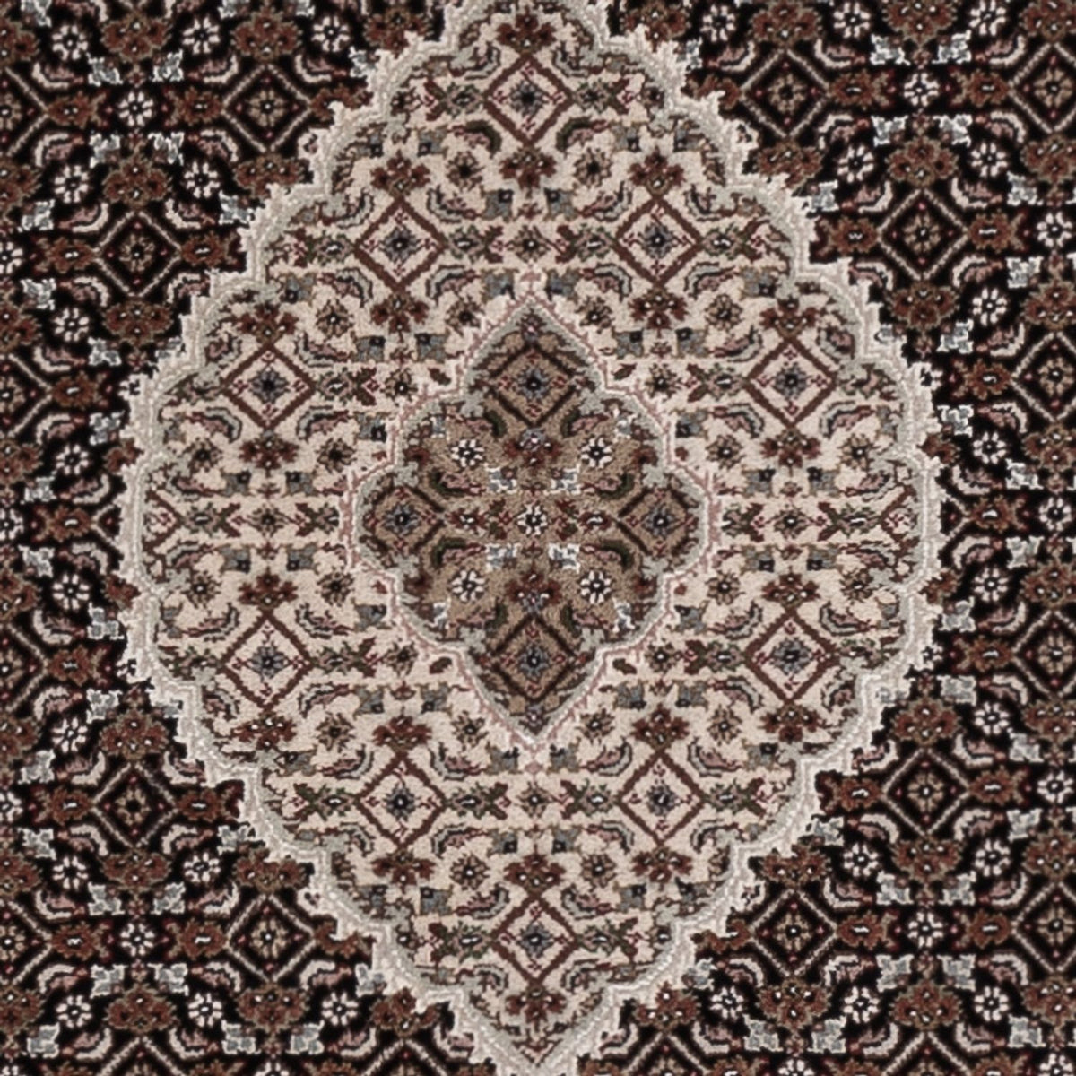 Tapis oriental - Tabriz - 184 x 124 cm - beige foncé