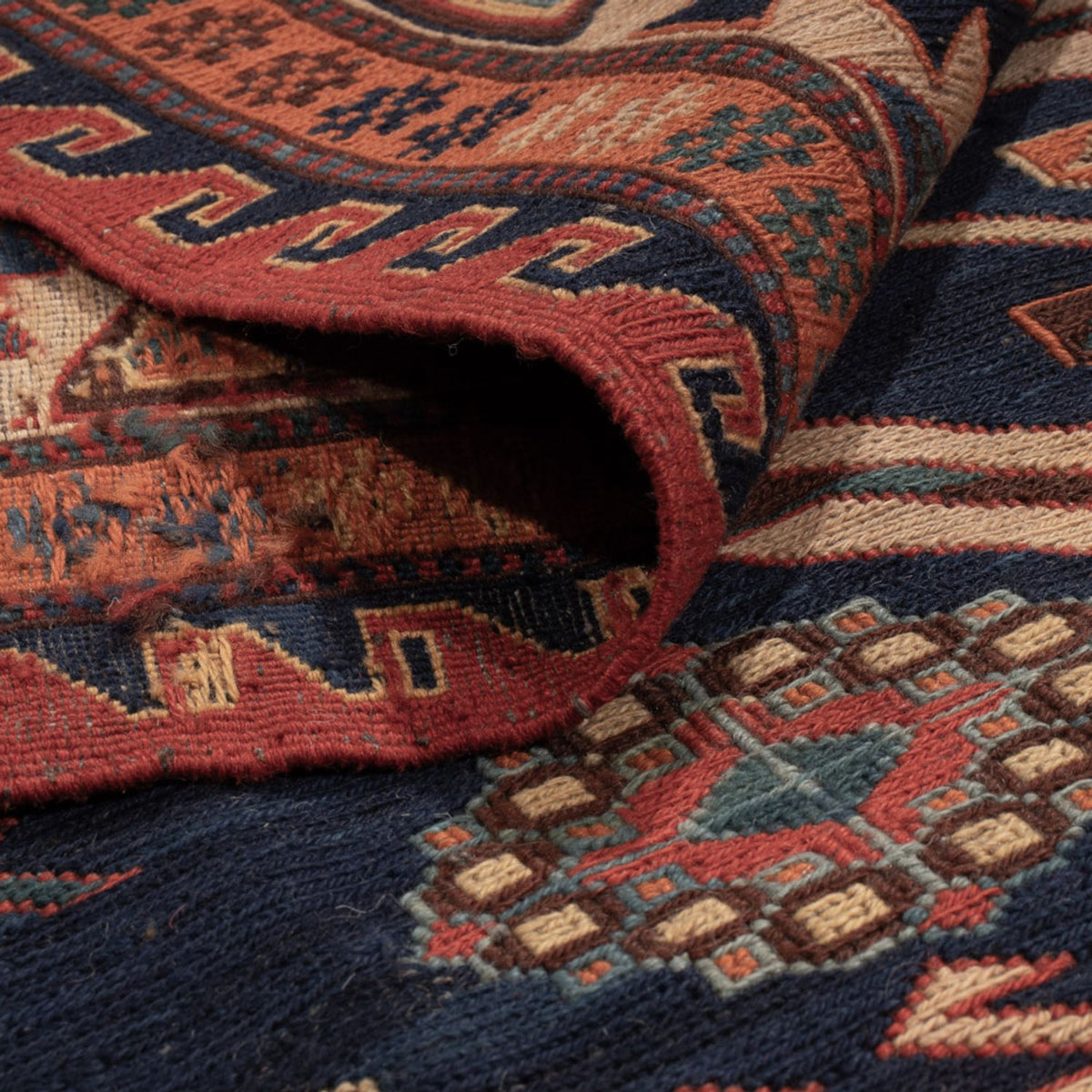 Tapis Kelim - Oriental - Soumak - 299 x 214 cm - multicolore