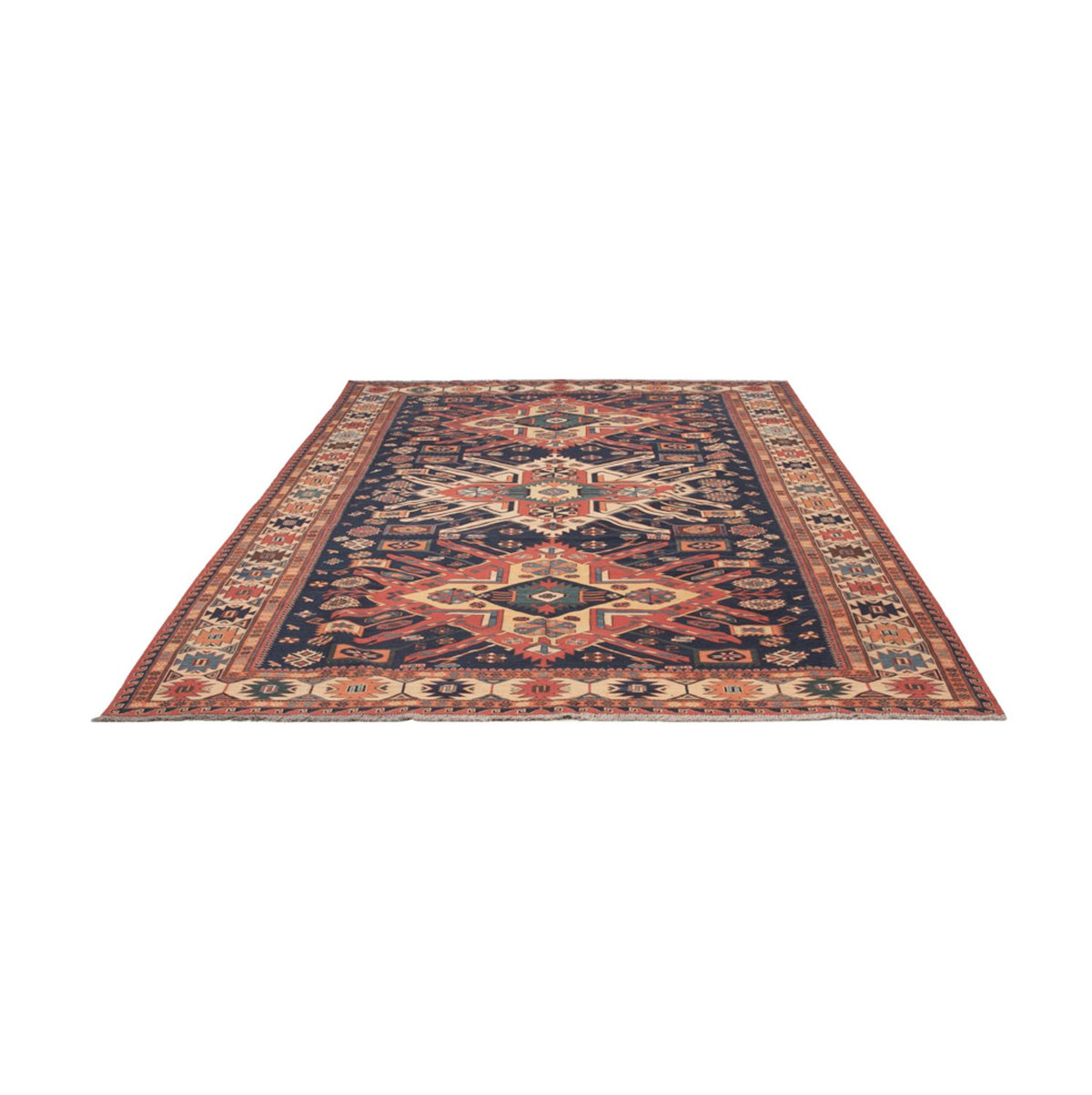 Tapis Kelim - Oriental - Soumak - 299 x 214 cm - multicolore