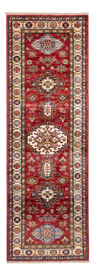 Tapis de couloir Tapis Ziegler - Kazak - 245 x 77 cm - rouge