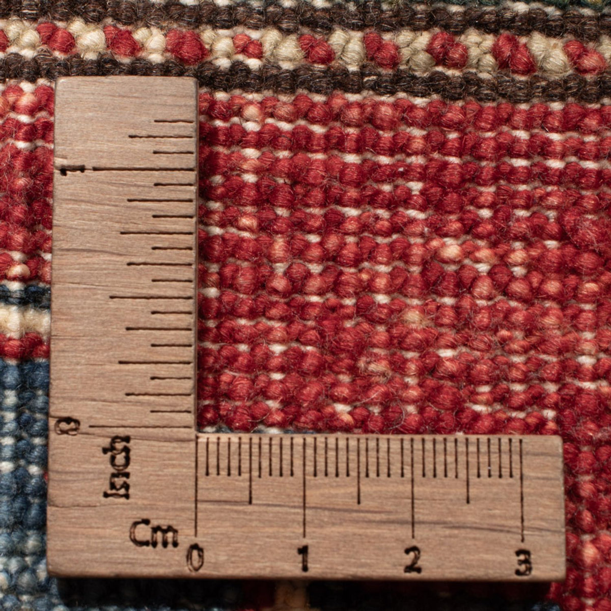 Tapis de couloir Tapis Ziegler - Kazak - 245 x 77 cm - rouge