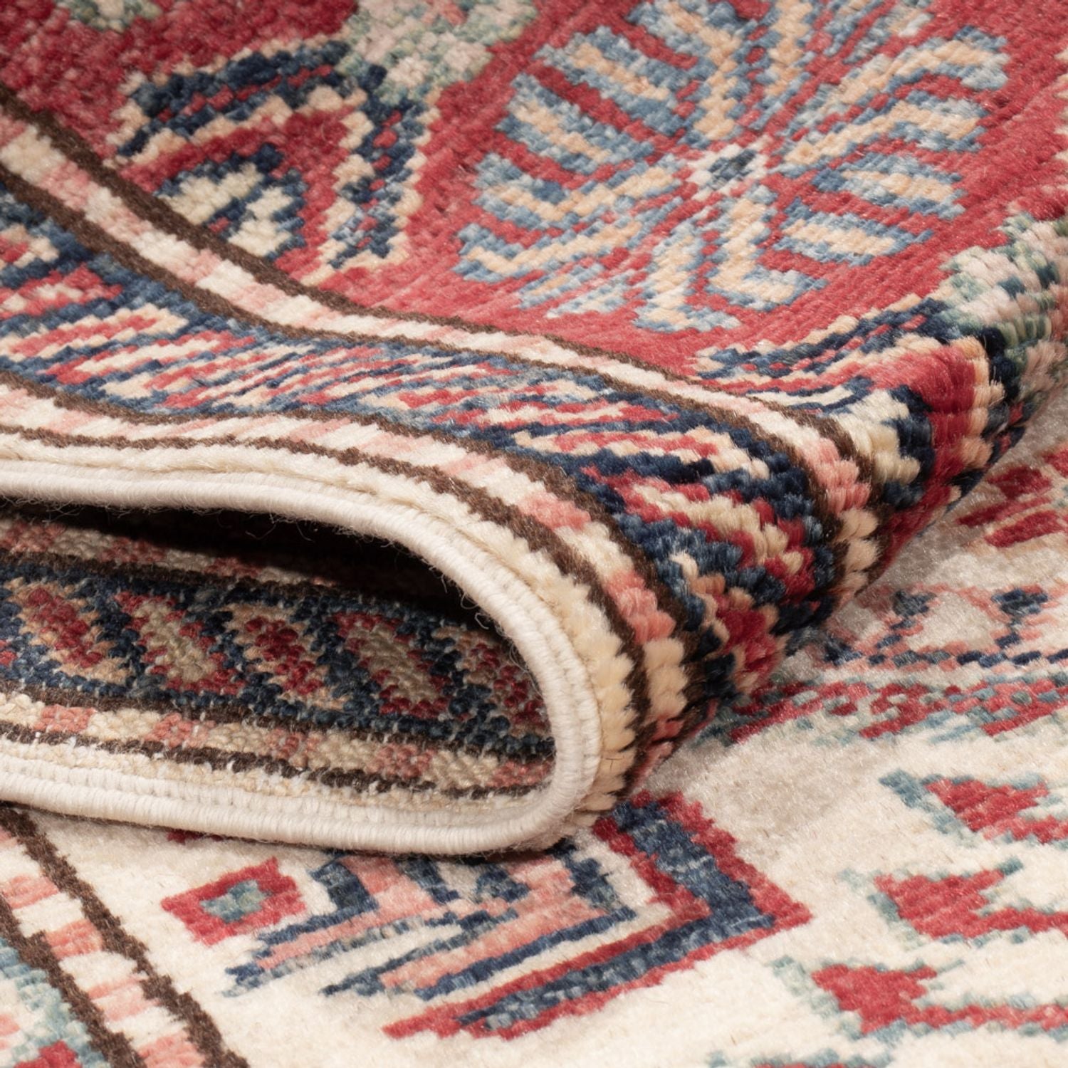 Tapis de couloir Tapis Ziegler - Kazak - 207 x 74 cm - beige
