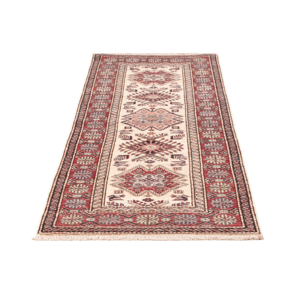 Tapis de couloir Tapis Ziegler - Kazak - 207 x 74 cm - beige