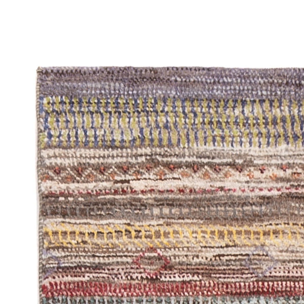 Tapis de couloir Tapis Gabbeh - Persan - 340 x 78 cm - multicolore