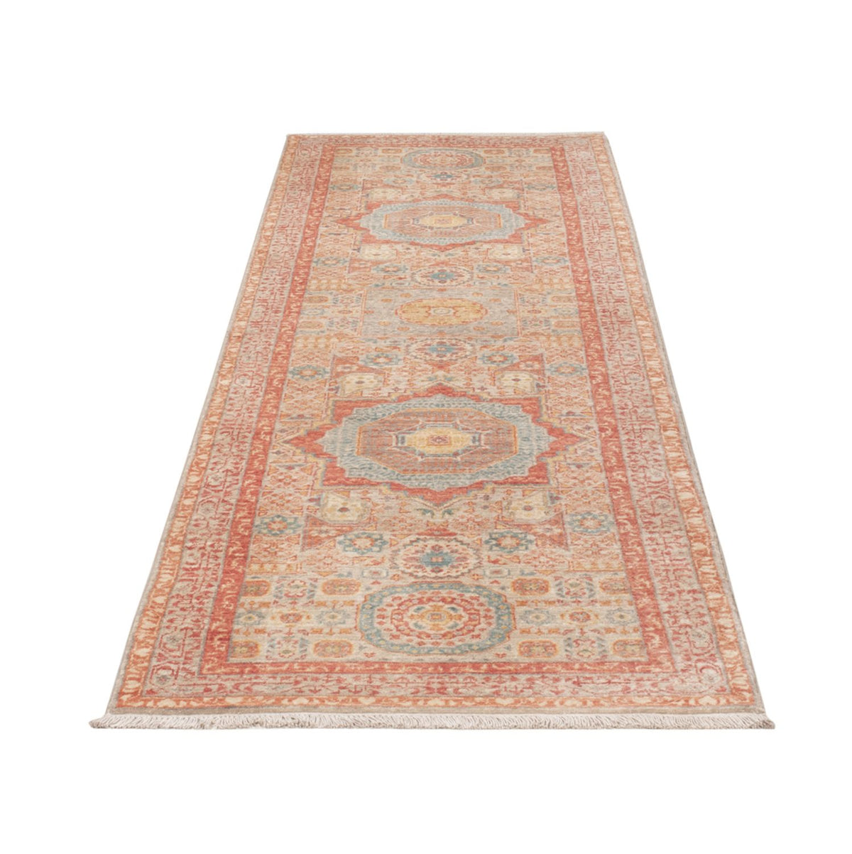 Tapis de couloir Tapis Ziegler - Ariana - 290 x 87 cm - rouge clair