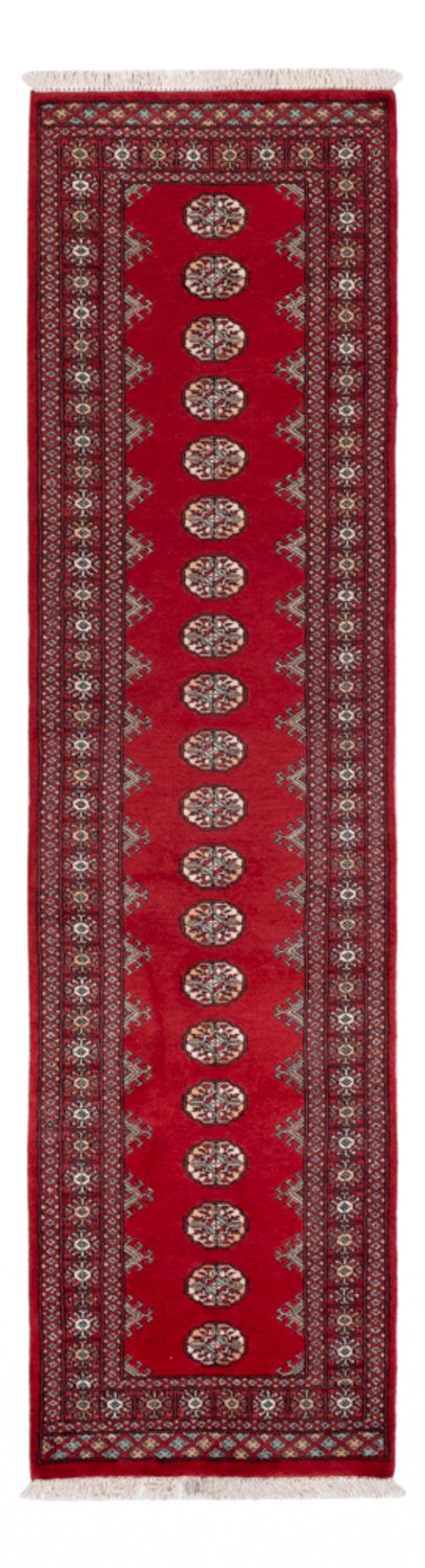 Tapis de couloir Tapis Pakistani - 304 x 77 cm - rouge