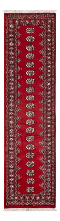 Tapis de couloir Tapis Pakistani - 304 x 77 cm - rouge