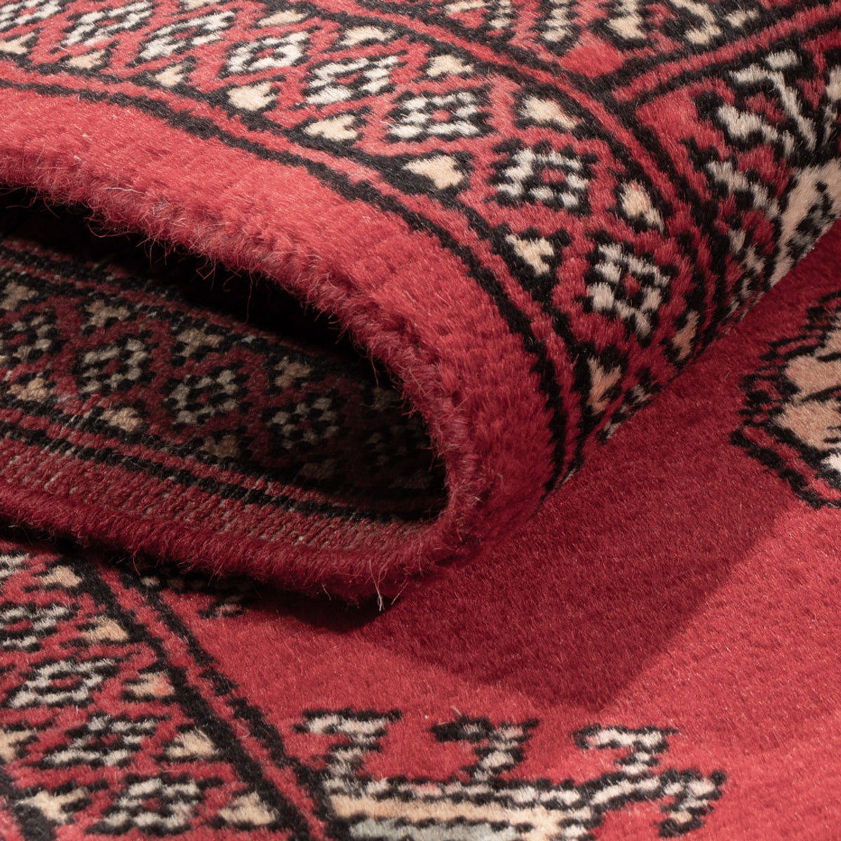 Tapis de couloir Tapis Pakistani - 304 x 77 cm - rouge