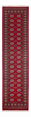 Tapis de couloir Tapis Pakistani - 312 x 79 cm - rouge