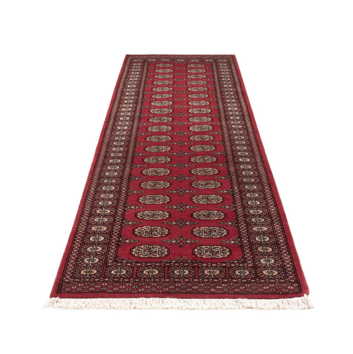 Tapis de couloir Tapis Pakistani - 312 x 79 cm - rouge