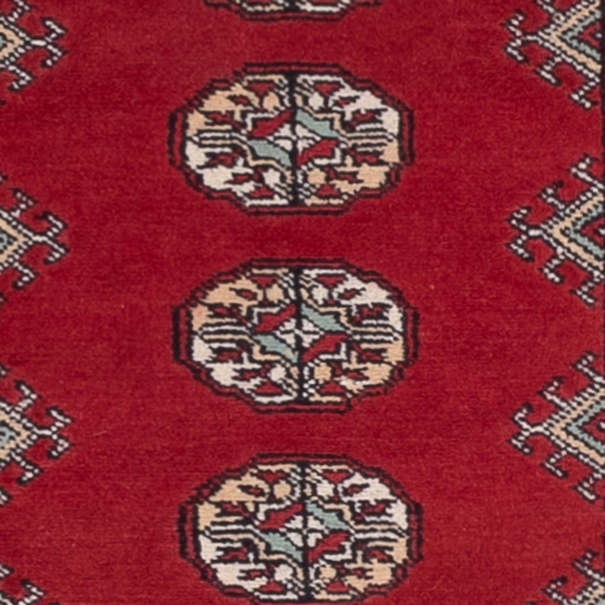 Tapis de couloir Tapis Pakistani - 307 x 77 cm - rouge