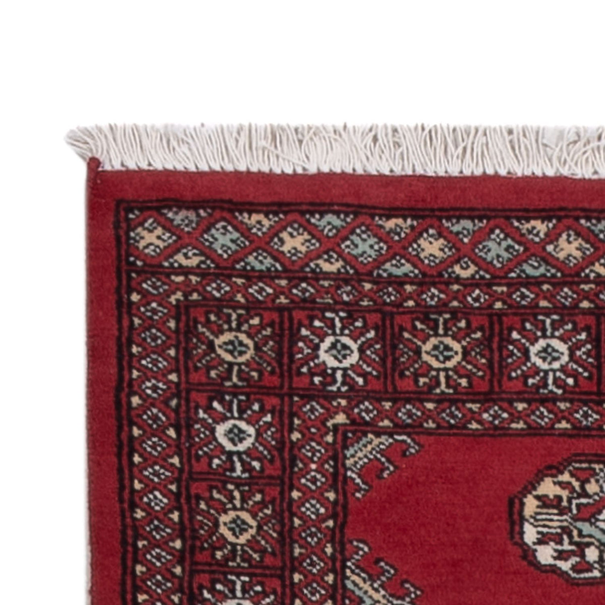 Tapis de couloir Tapis Pakistani - 307 x 77 cm - rouge