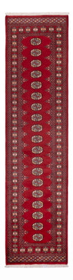 Tapis de couloir Tapis Pakistani - 317 x 78 cm - rouge